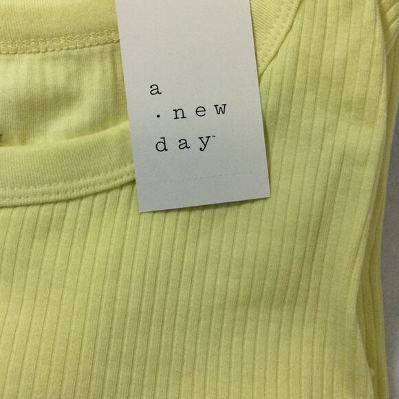 Lot of 2 - A NEW DAY SZ 2X Yellow/Purple Short Sleeve Ribbed T-Shirt NWT - Picture 10 of 11